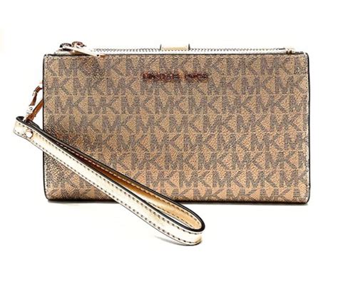 michael kors jetset slim wallet|Michael Kors Wallet double zip.